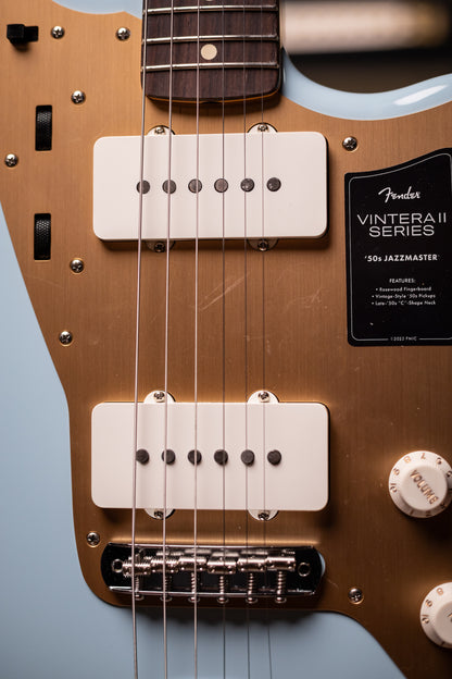 Fender Vintera II '50s Jazzmaster Electric Guitar - Sonic Blue