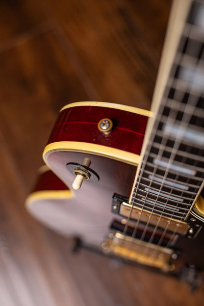 1976 Gibson Les Paul Custom Electric Guitar - Wine Red