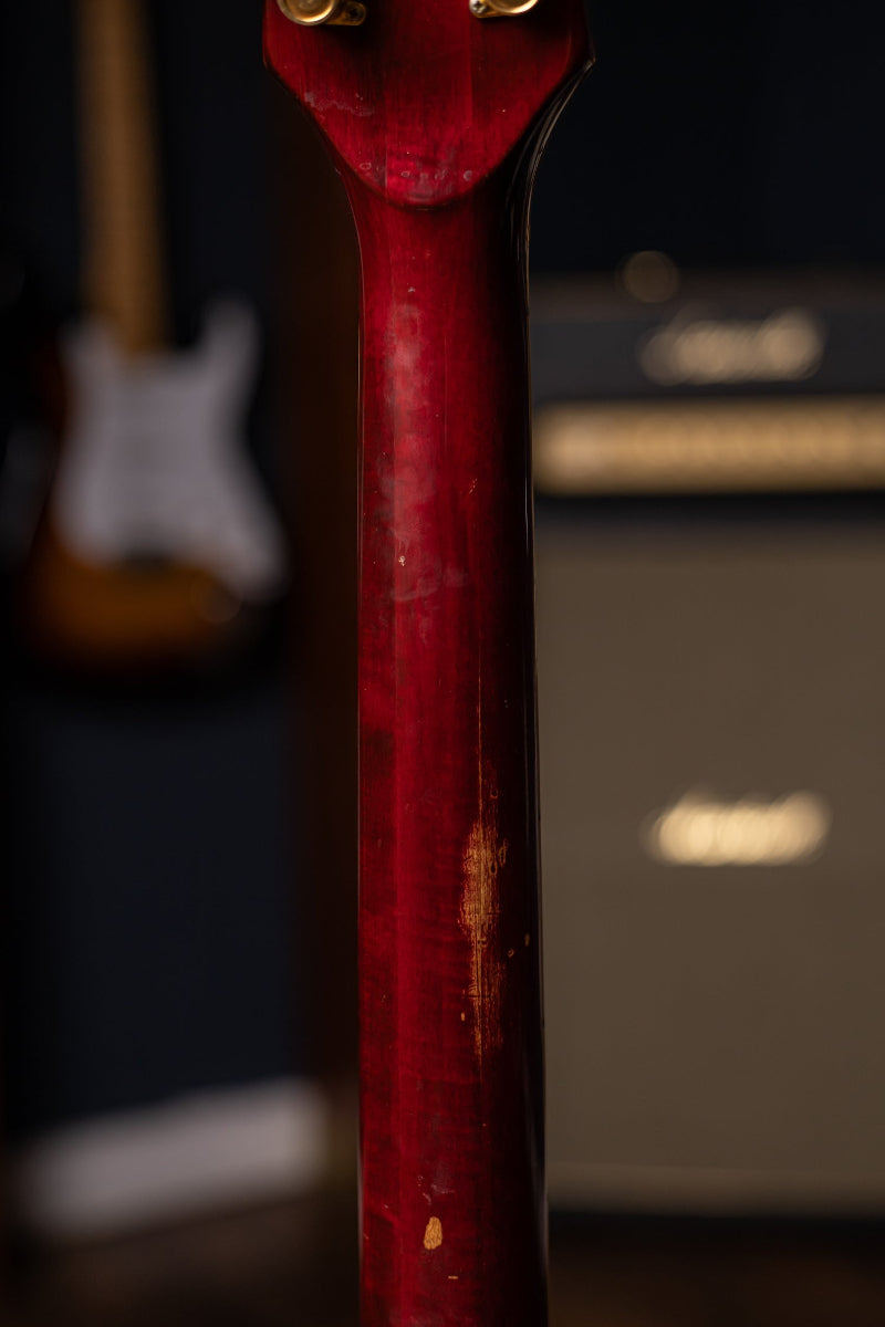 1976 Gibson Les Paul Custom Electric Guitar - Wine Red