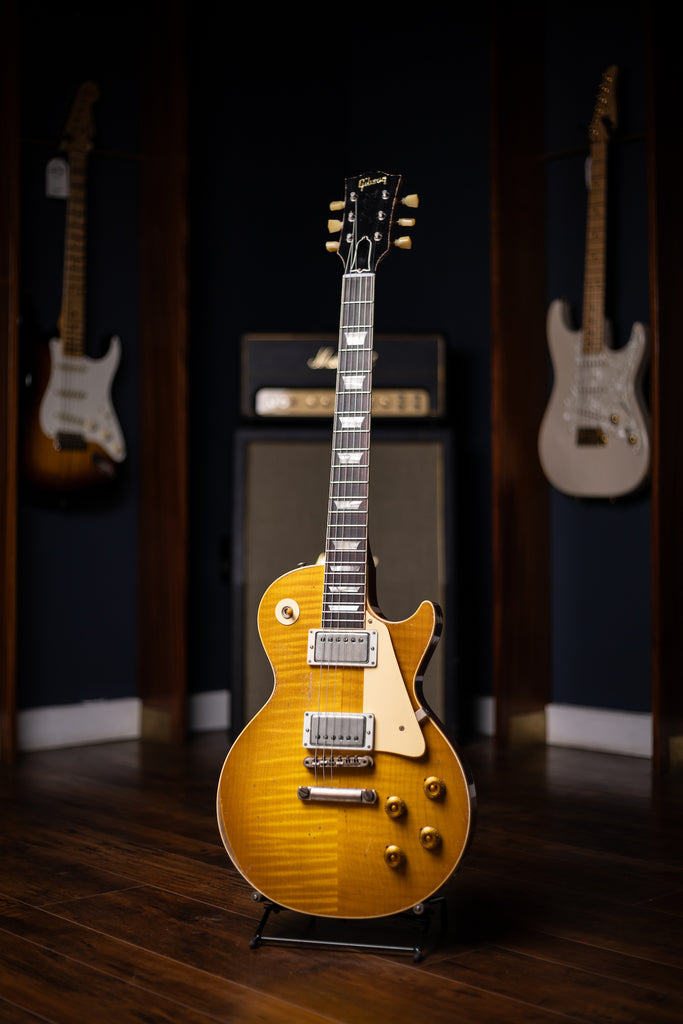 Gibson Custom Shop Murphy Lab 1959 Les Paul Standard Reissue Ultra Heavy Aged Electric Guitar - Lemon Burst