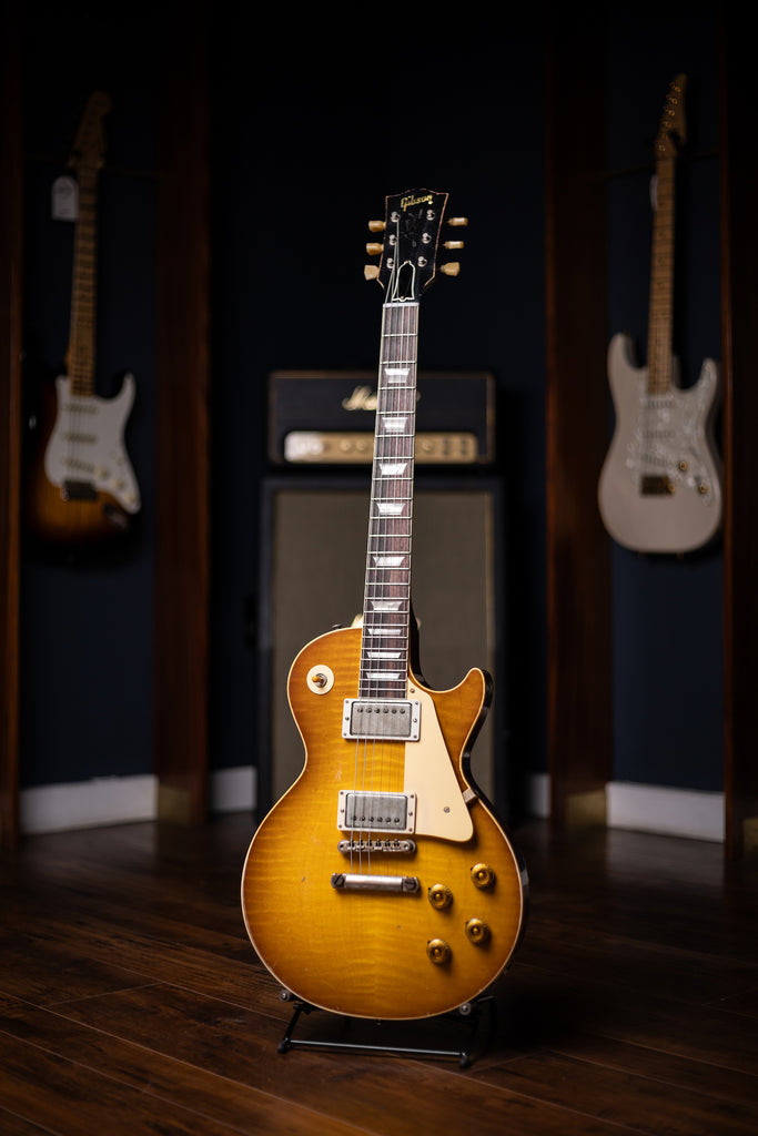 Gibson Custom Shop Murphy Lab 1959 Les Paul Standard Reissue Heavy Aged Electric Guitar - Golden Poppy Burst