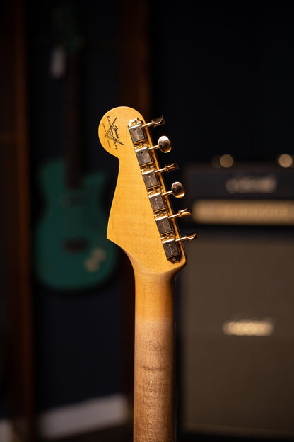 Fender Custom Shop Limited Edition 1965 Dual-Mag Stratocaster® Journeyman Relic® with Closet Classic Hardware Electric Guitar - Aged Inca Silver