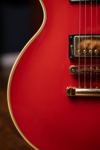 1985 Gibson Les Paul Custom Electric Guitar - Ferrari Red