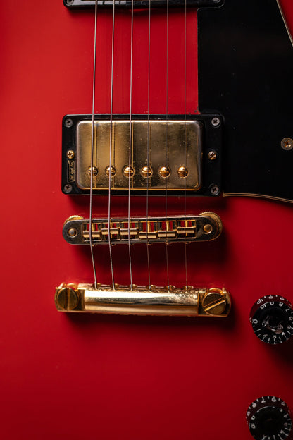 1985 Gibson Les Paul Custom Electric Guitar - Ferrari Red