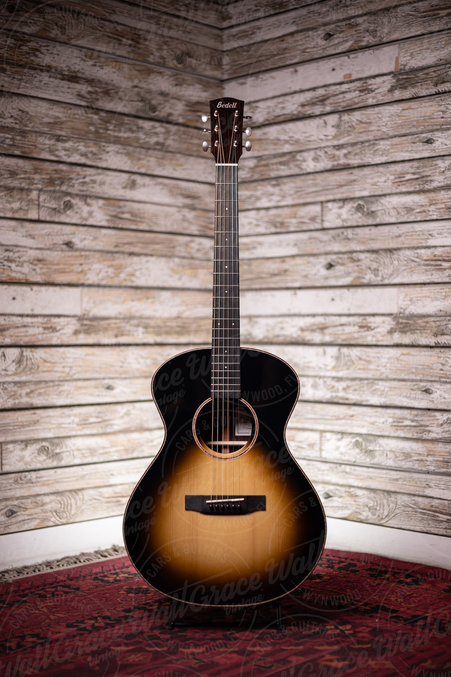 Bedell Coffee House Orchestra Acoustic Guitar - Espresso Burst