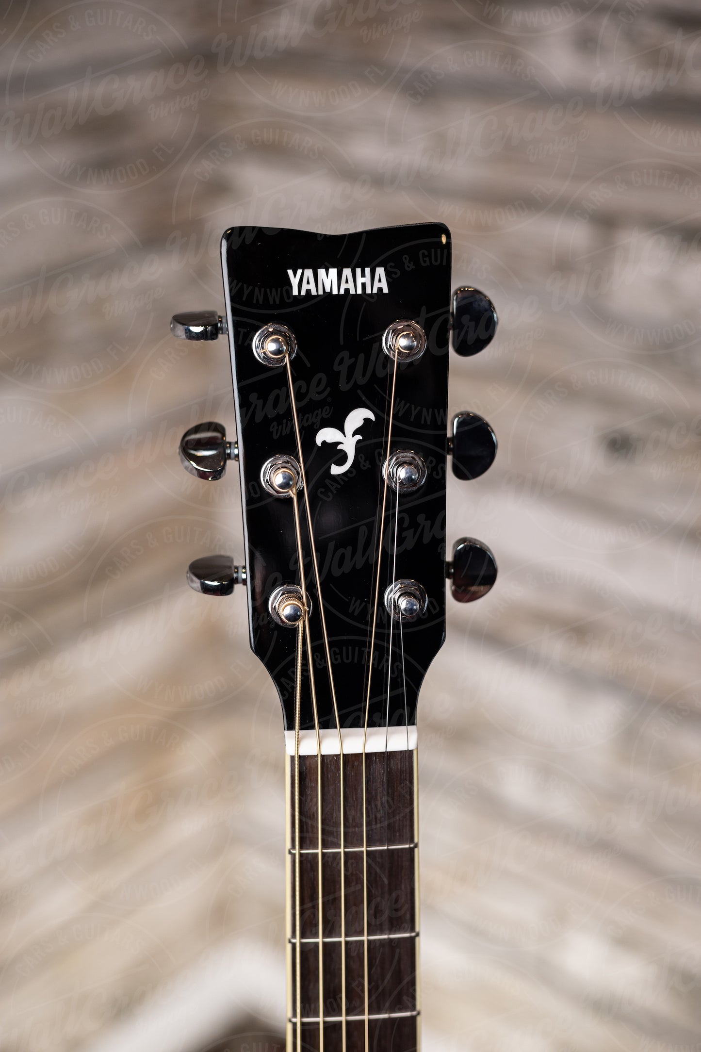 Yamaha FG-TA TransAcoustic Dreadnought Guitar - Black