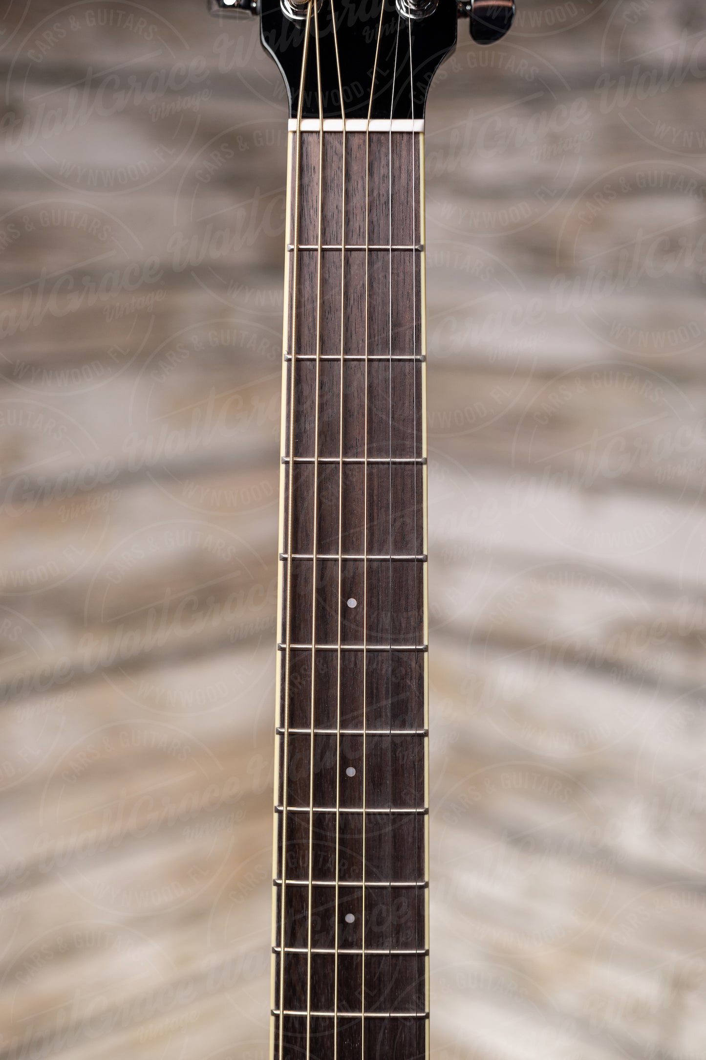 Yamaha FG-TA TransAcoustic Dreadnought Guitar - Black