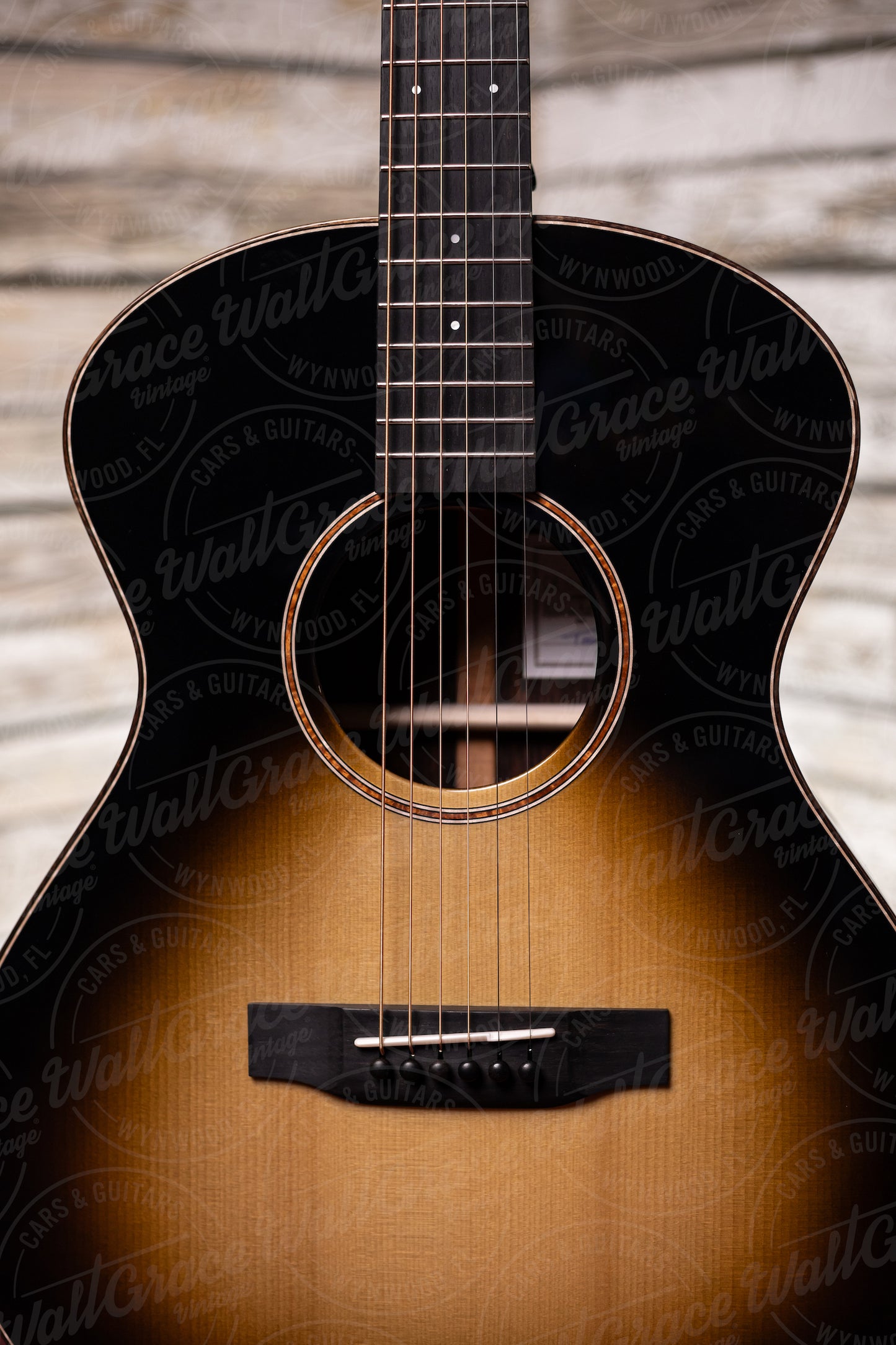 Bedell Coffee House Orchestra Acoustic Guitar - Espresso Burst