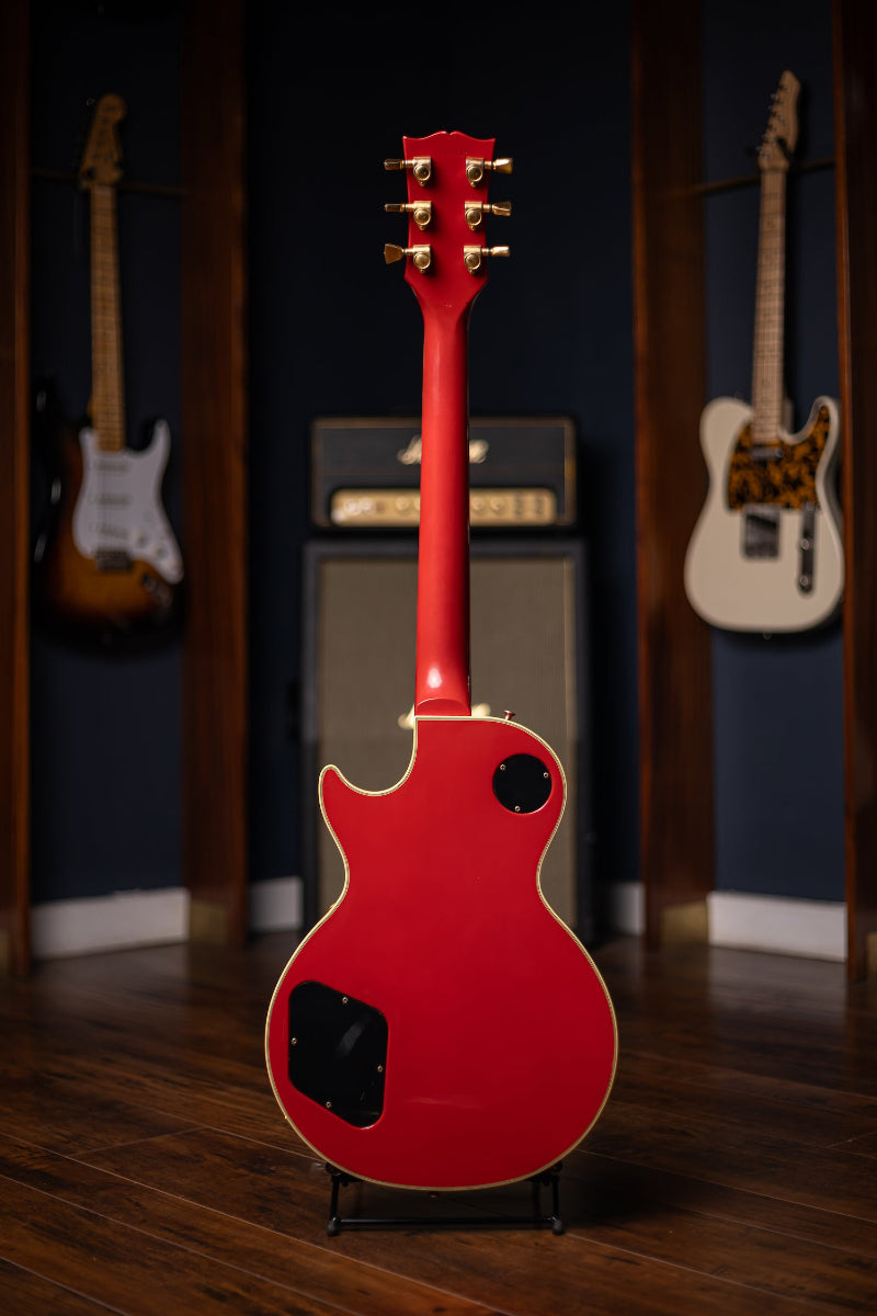 1985 Gibson Les Paul Custom Electric Guitar - Ferrari Red