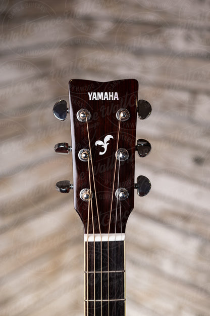 Yamaha FG-TA TransAcoustic Dreadnought Guitar - Brown Sunburst