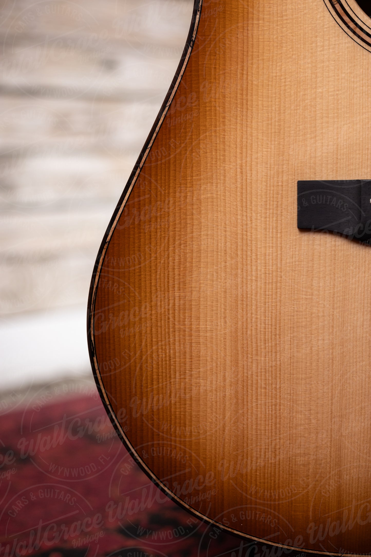 Bedell Revolution Dreadnought Acoustic Guitar - Tanned Leather Burst