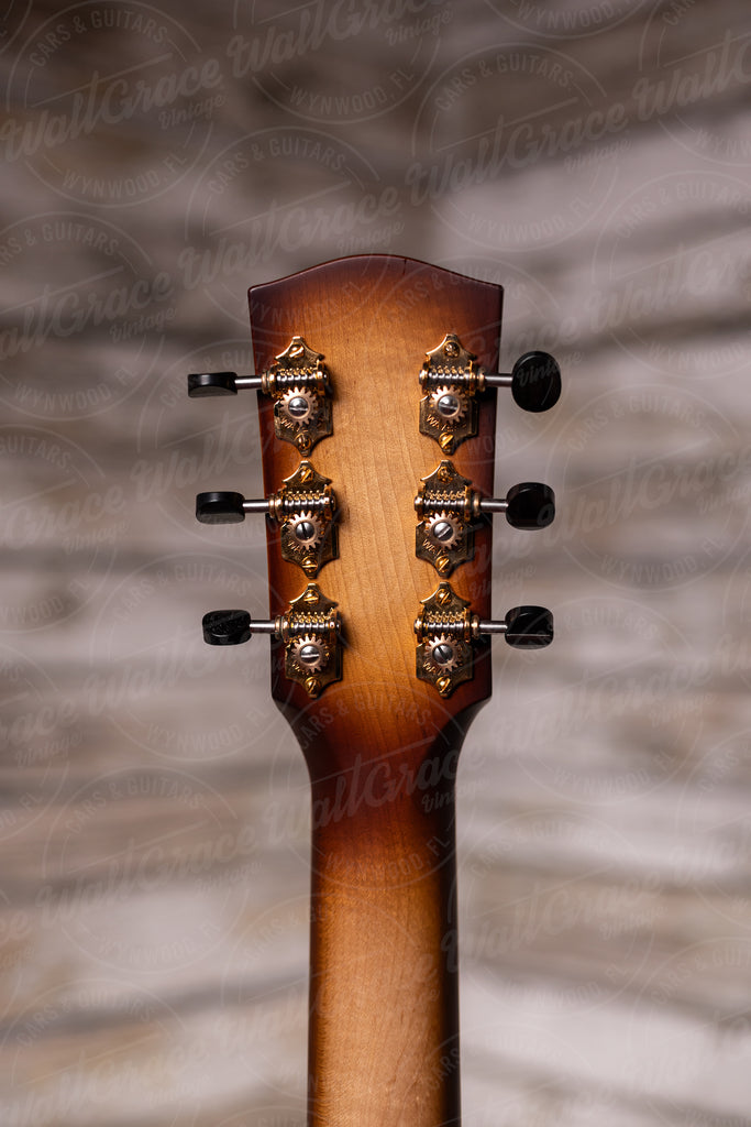 Bedell Revolution Dreadnought Acoustic Guitar - Tanned Leather Burst