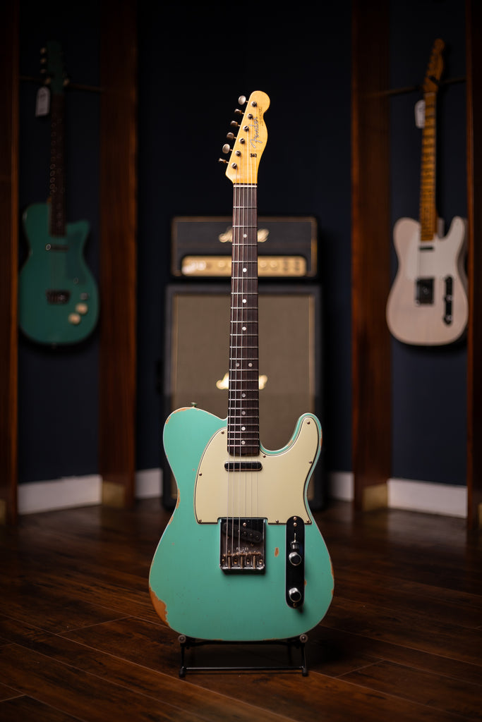 Fender Custom Shop 1964 Telecaster Relic Electric Guitar -Aged Seafoam Green