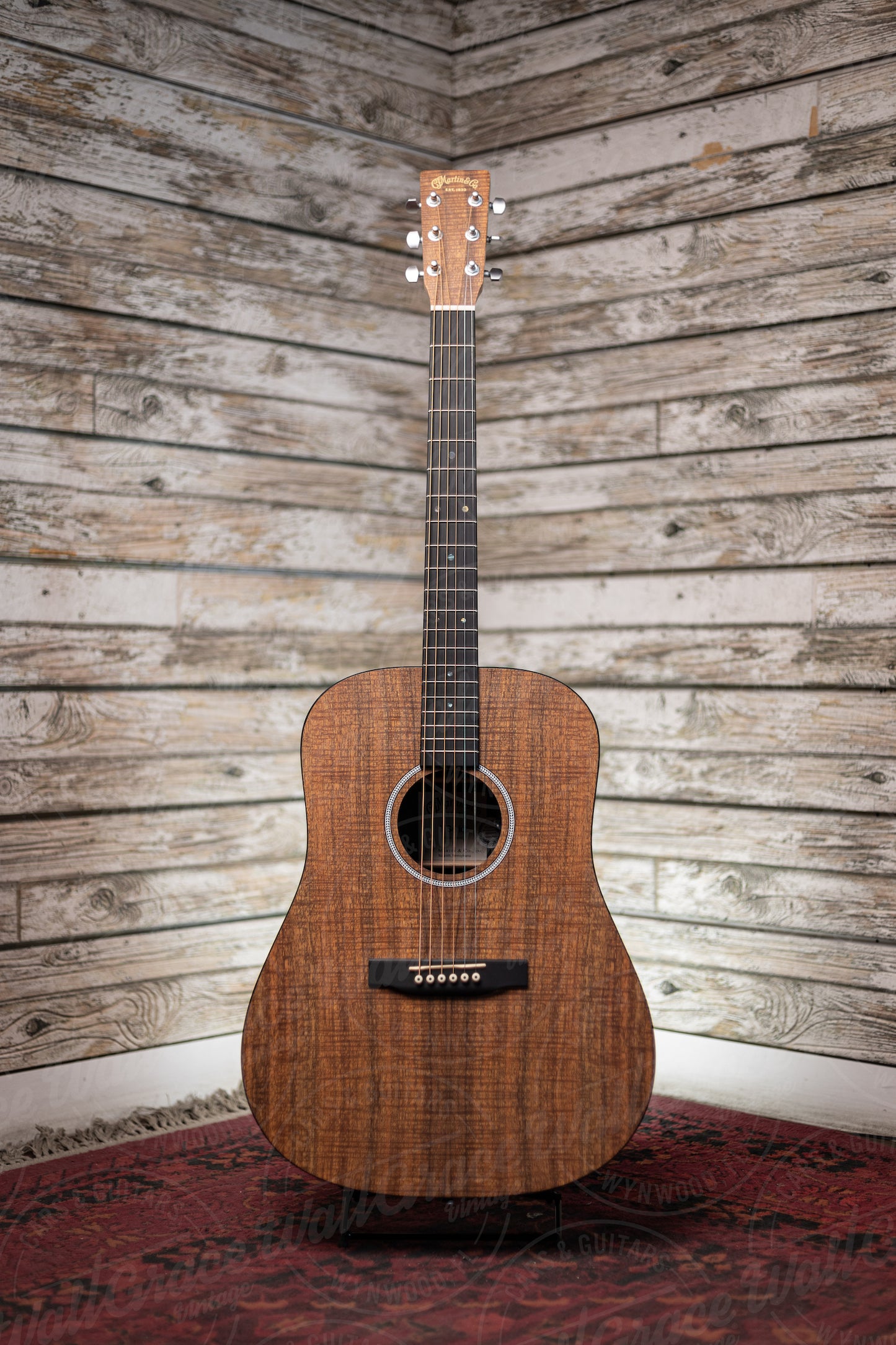 Martin D-X1E Koa Acoustic-Electric Guitar - Figured Koa