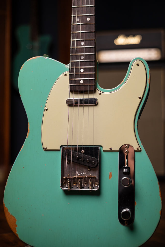Fender Custom Shop 1964 Telecaster Relic Electric Guitar -Aged Seafoam Green