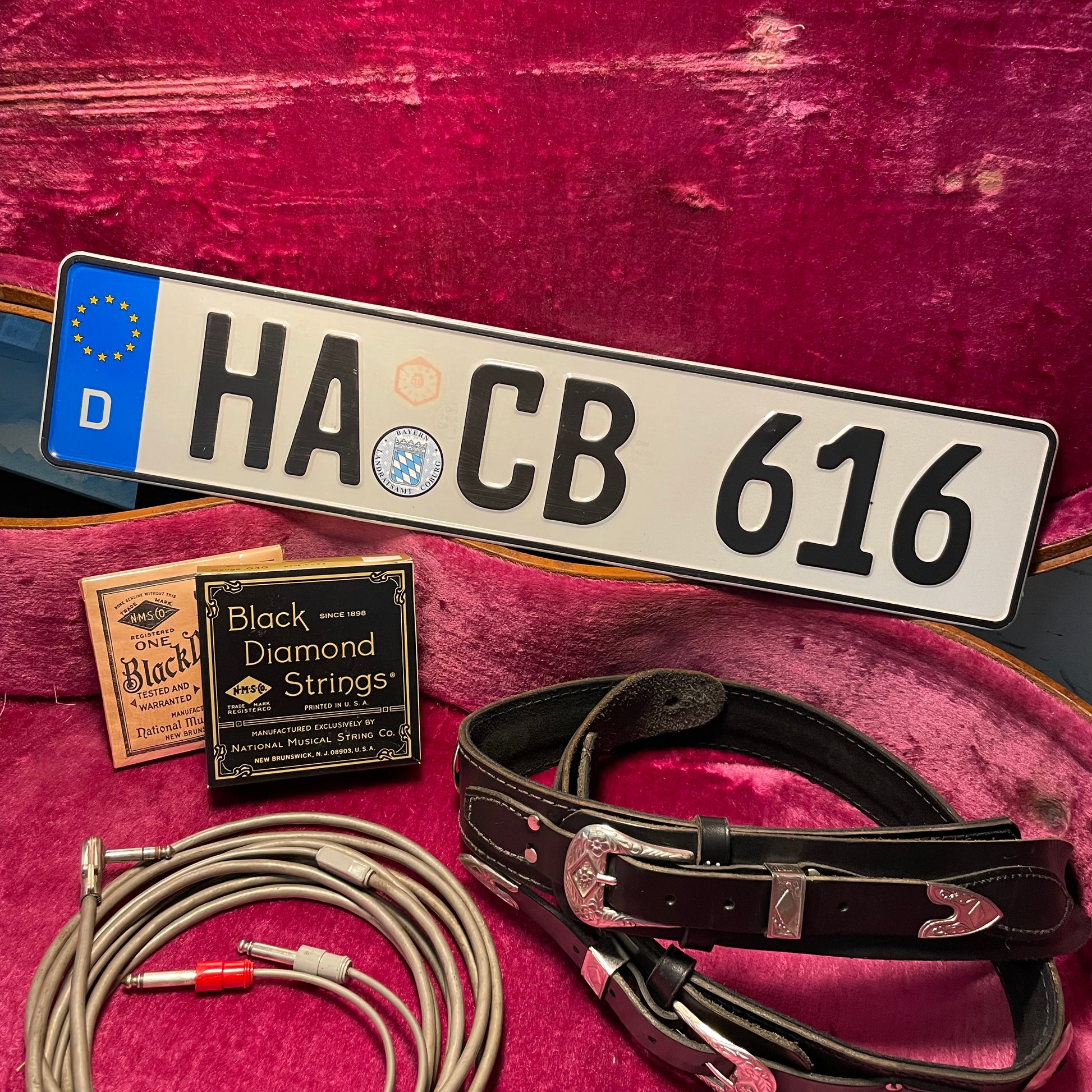 European License Plates