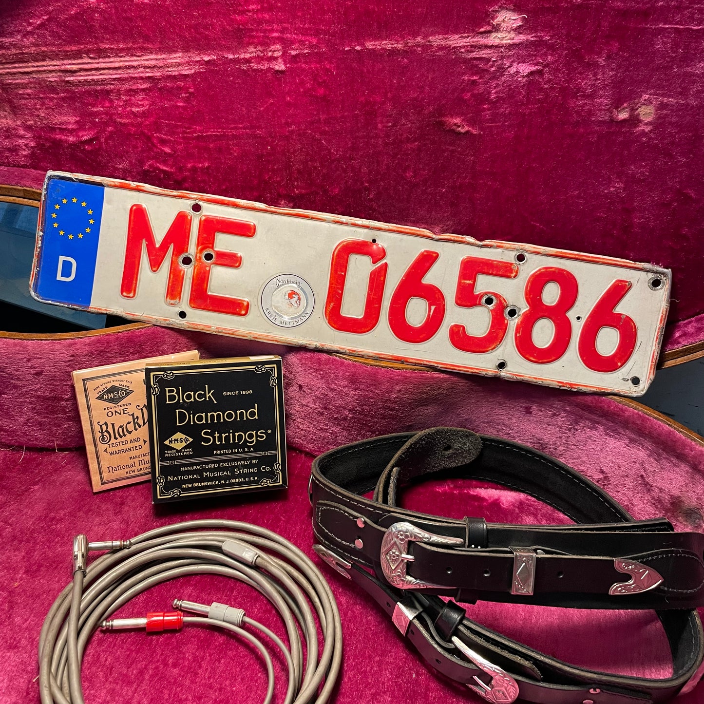 European License Plates