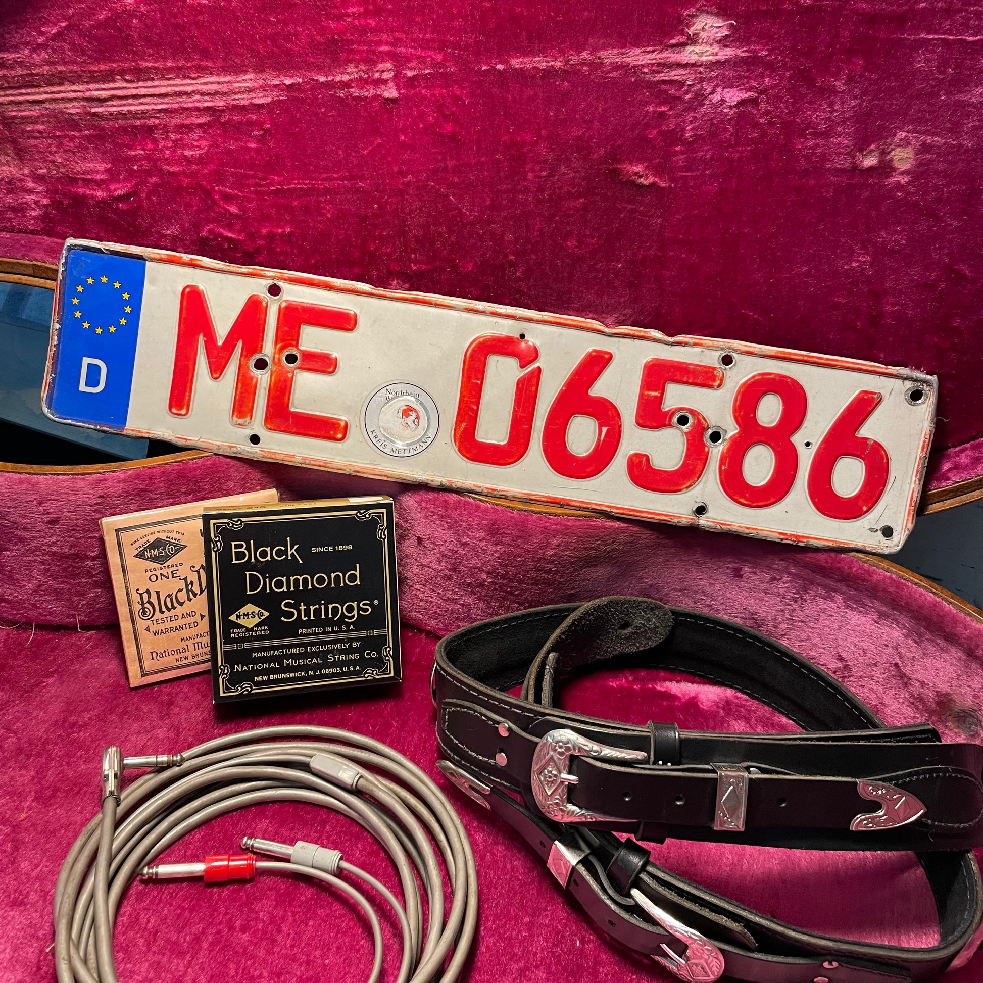 European License Plates