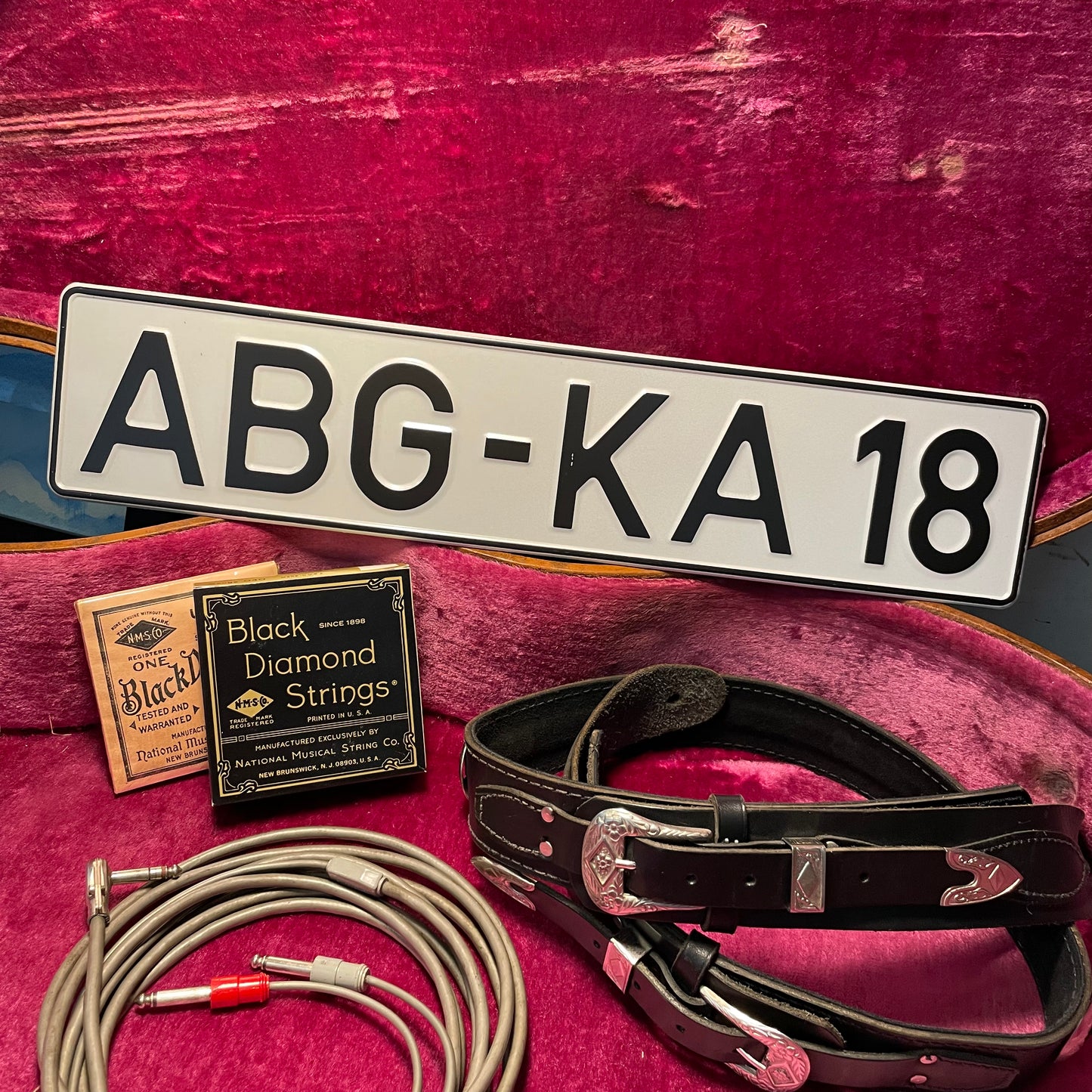 European License Plates
