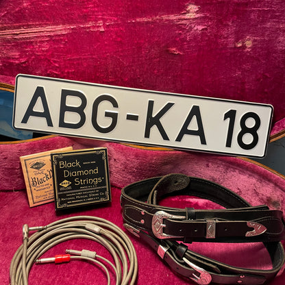 European License Plates