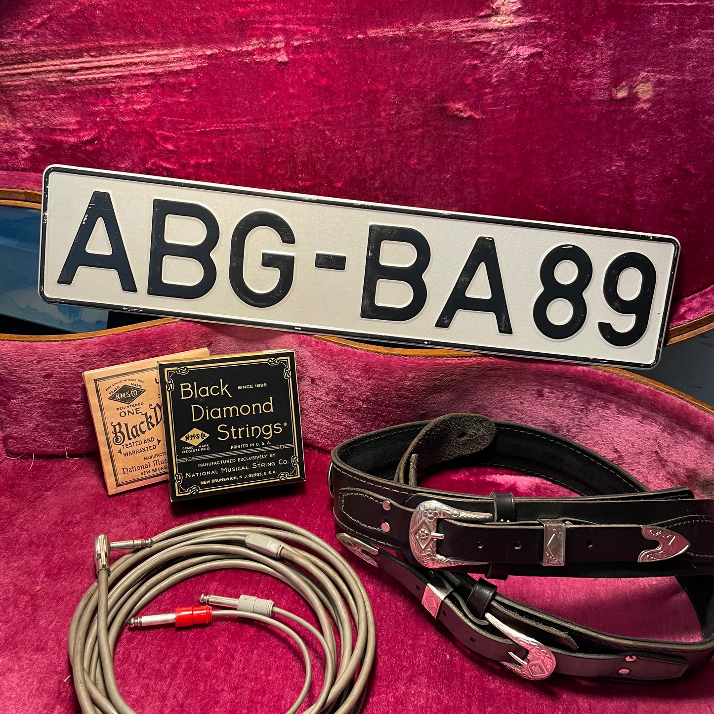 European License Plates