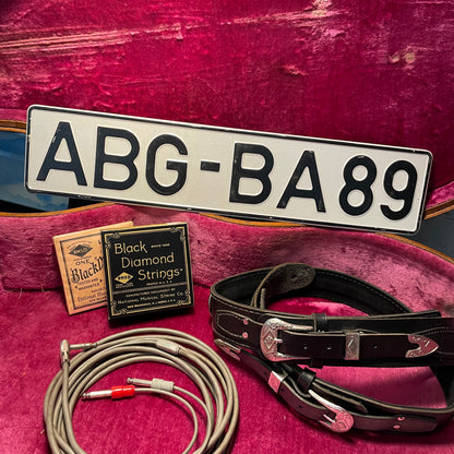 European License Plates