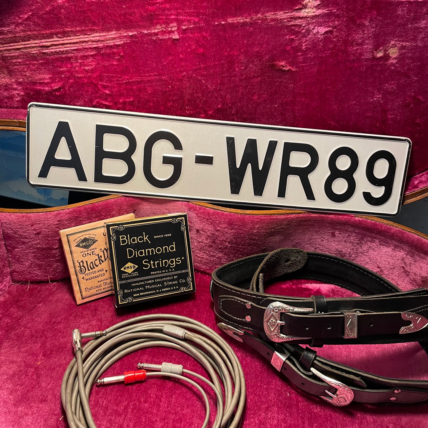 European License Plates