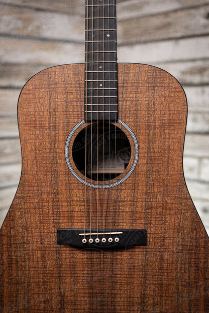 Martin D-X1E Koa Acoustic-Electric Guitar - Figured Koa