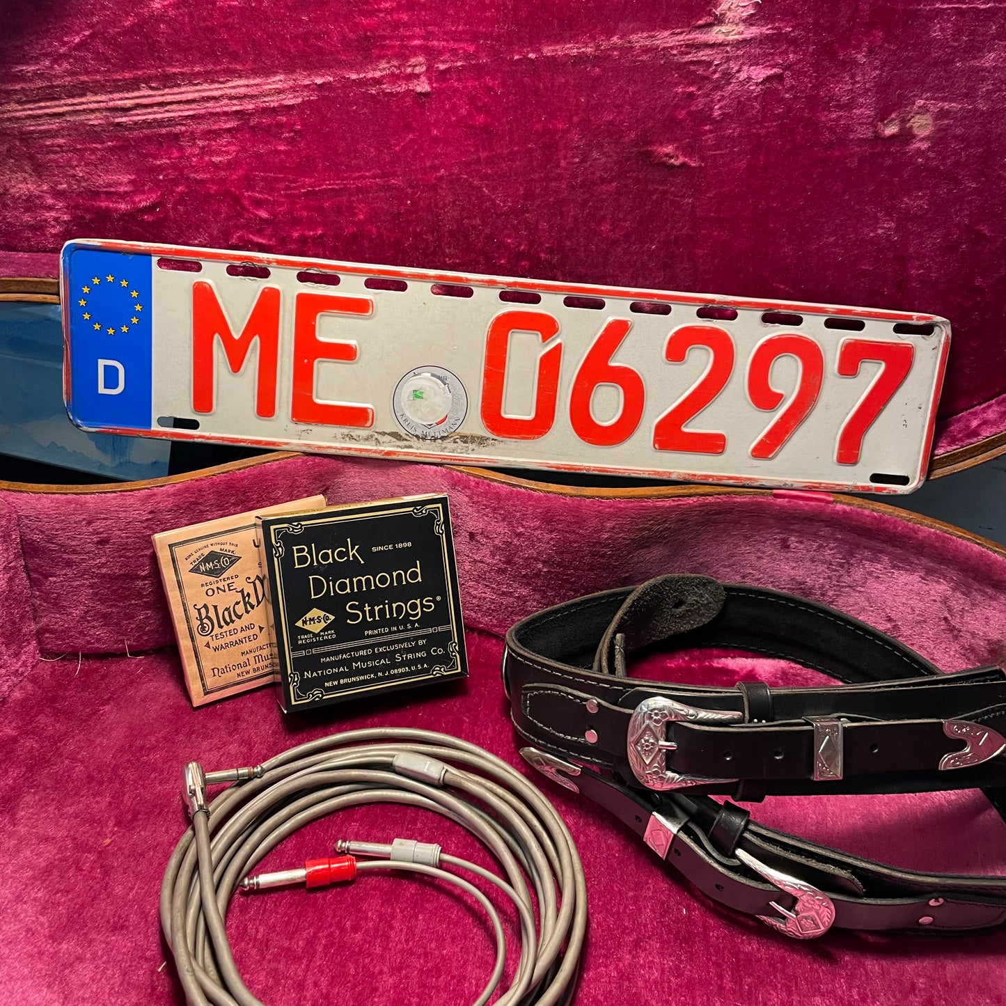 European License Plates