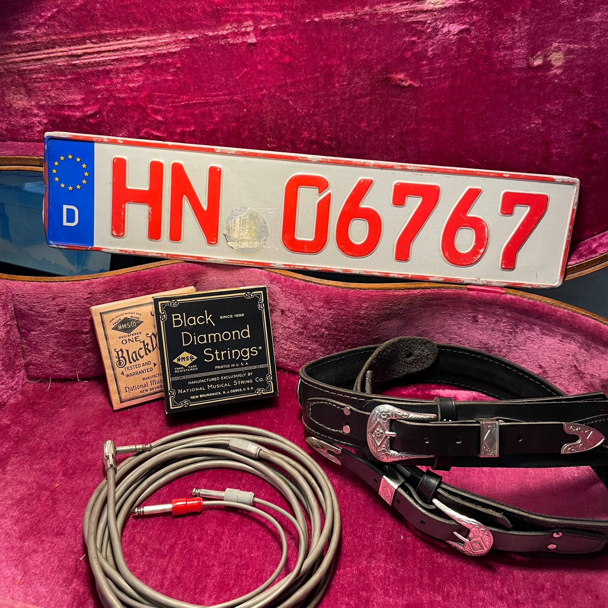 European License Plates