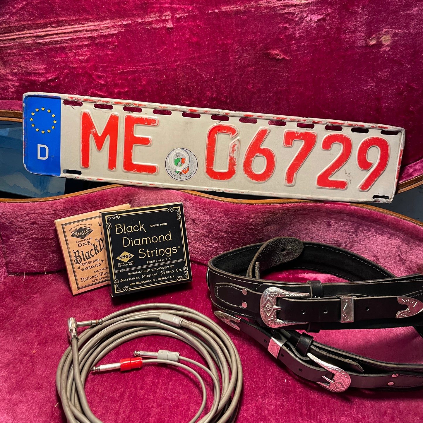 European License Plates