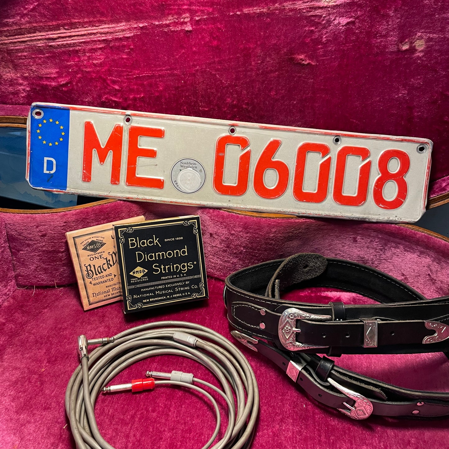 European License Plates