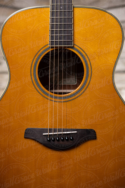Yamaha FS-TA TransAcoustic Acoustic-Electric Concert Guitar - Vintage Tint