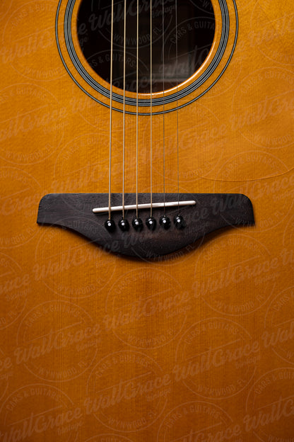 Yamaha FS-TA TransAcoustic Acoustic-Electric Concert Guitar - Vintage Tint