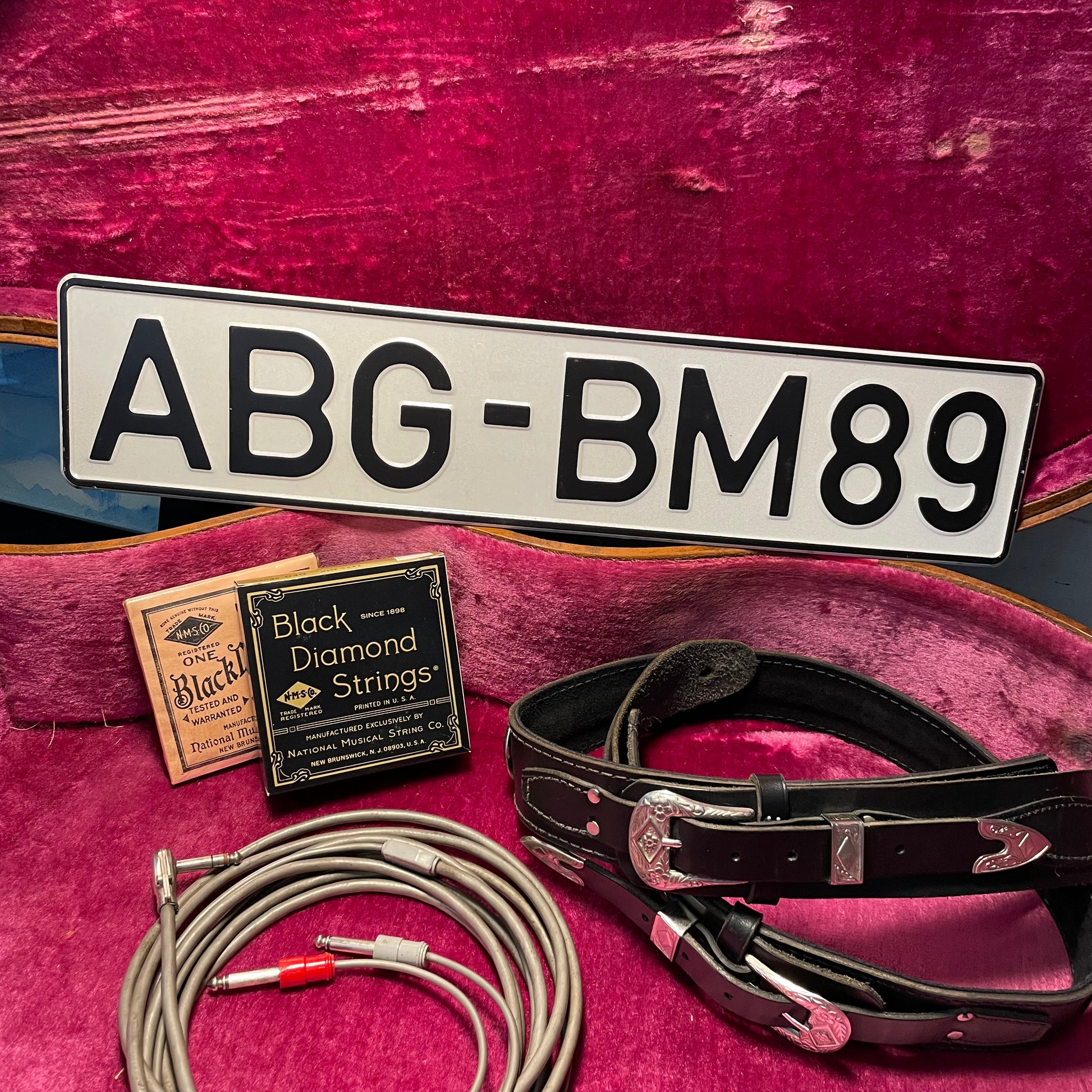 European License Plates