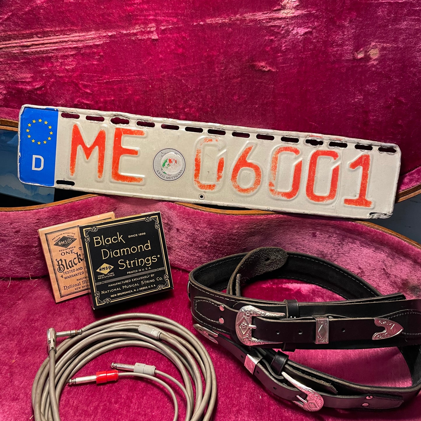 European License Plates