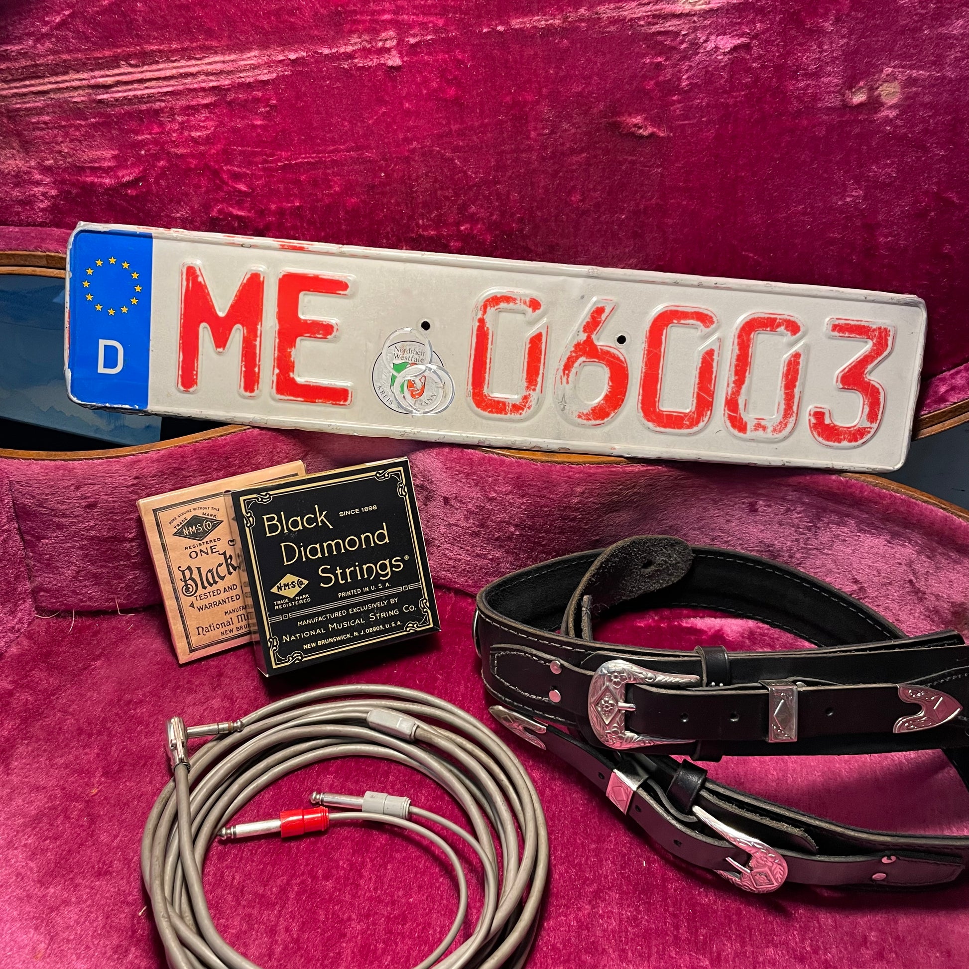 European License Plates