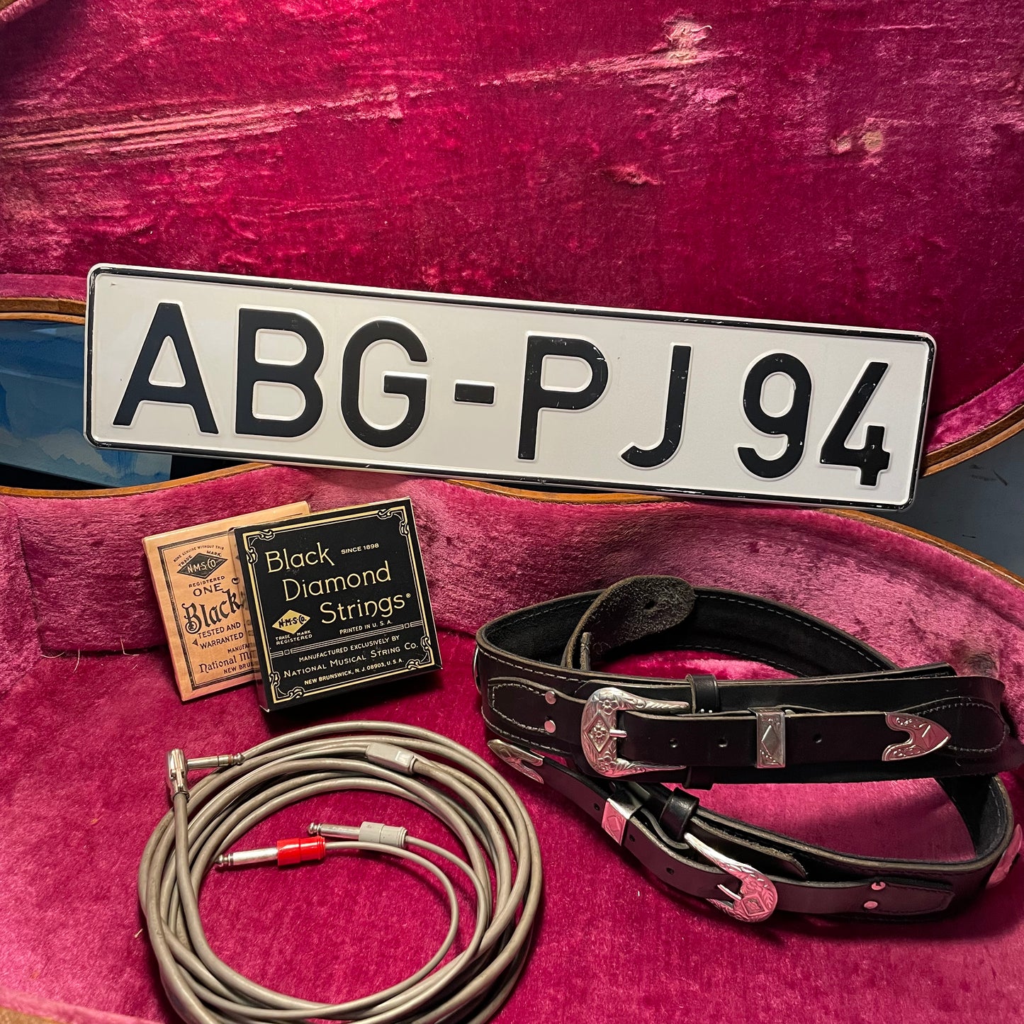 European License Plates