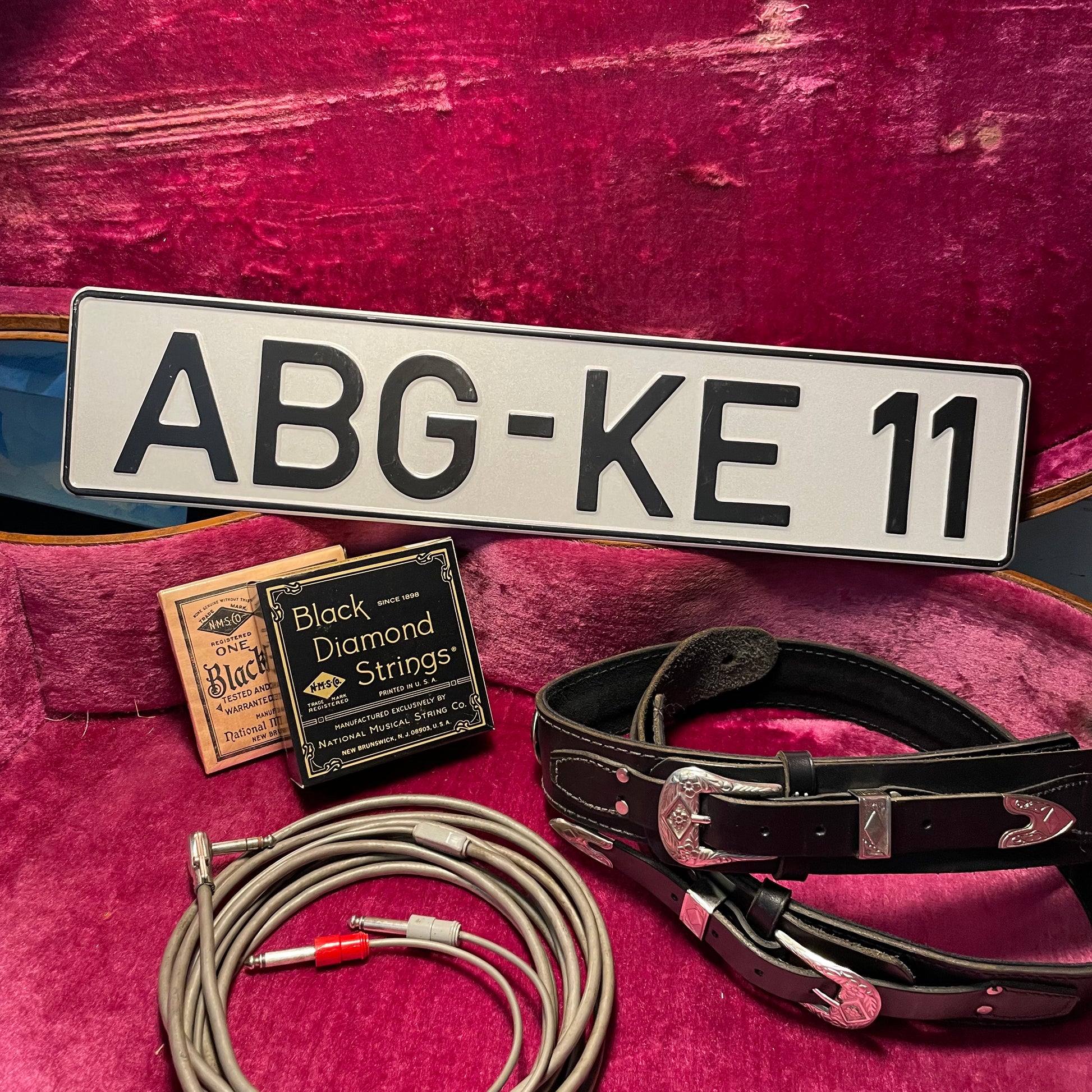 European License Plates