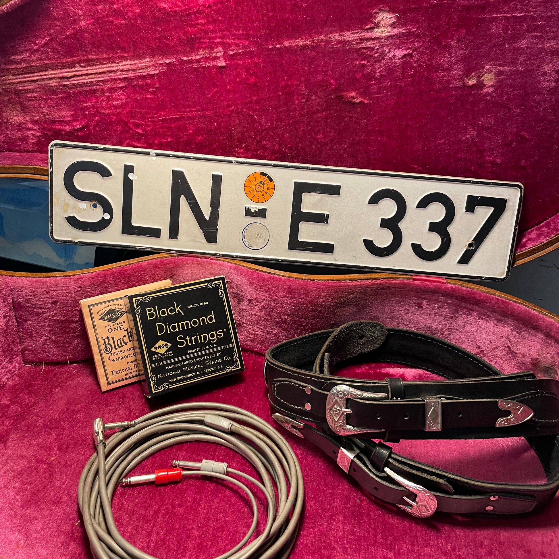 European License Plates