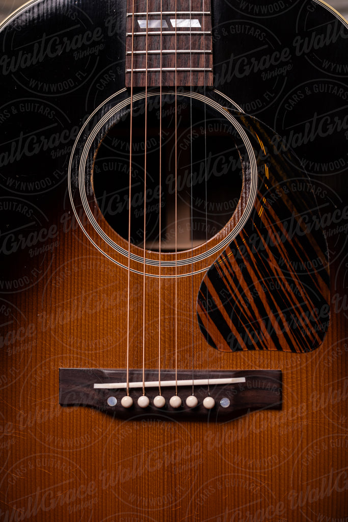 Gibson 1942 Banner Southern Jumbo Light Aged Acoustic Guitar - Vintage Sunburst