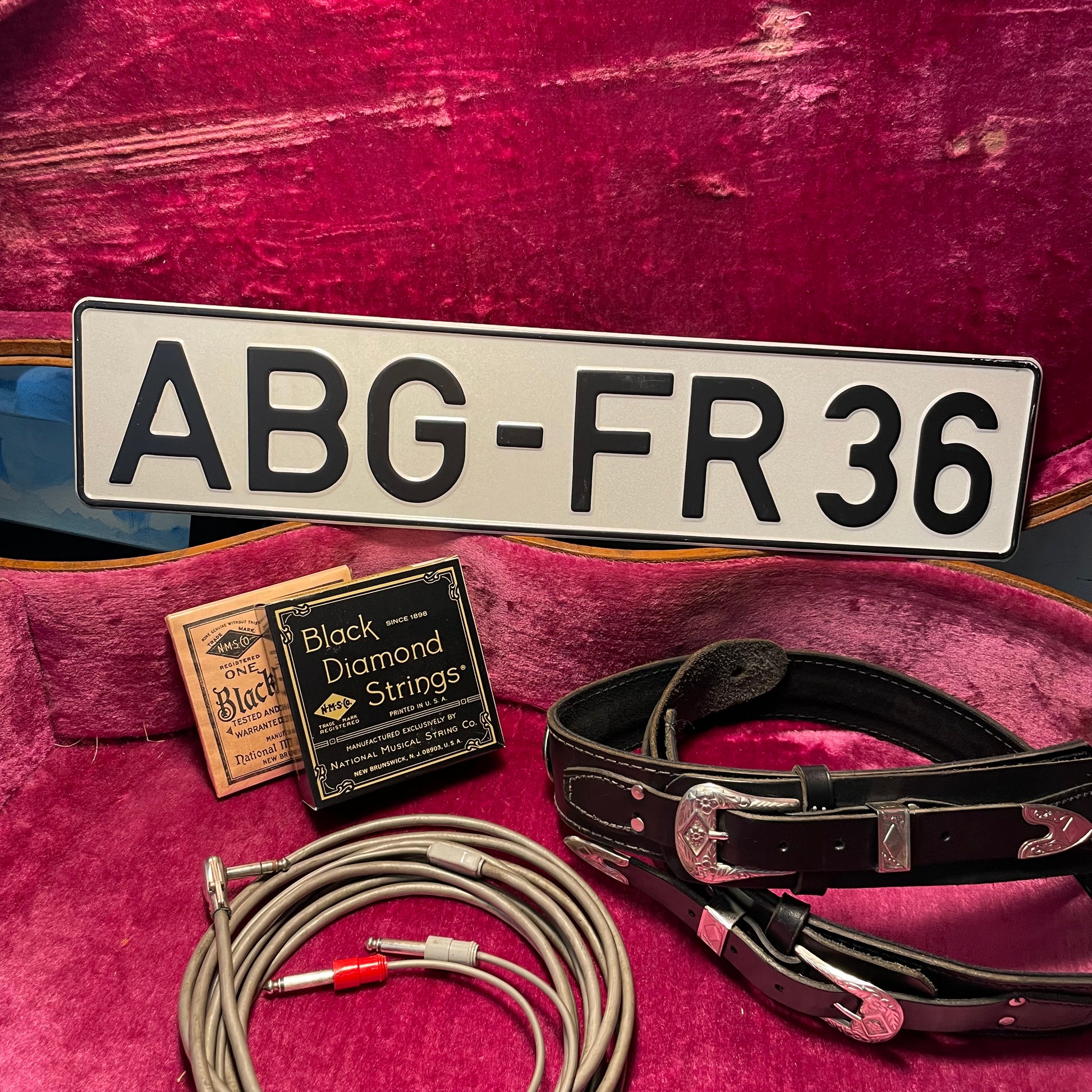 European License Plates