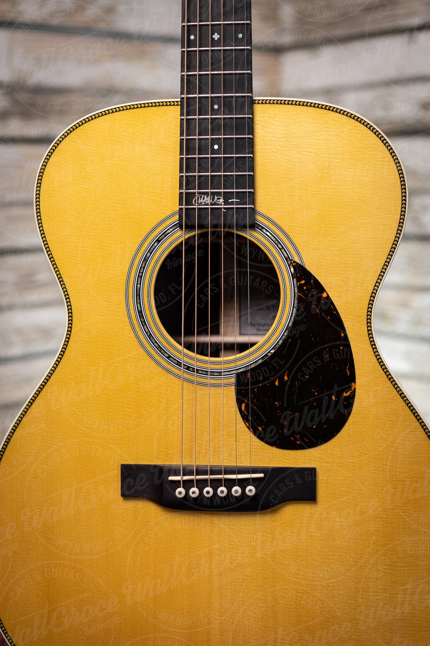Martin OMJM John Mayer Acoustic-Electric Guitar - Natural