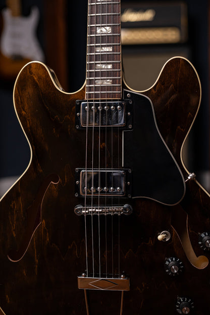 1970 Gibson ES-335TD Semi Hollow Electric Guitar - Walnut