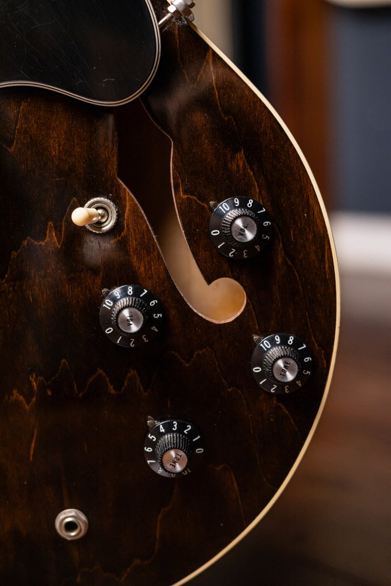 1970 Gibson ES-335TD Semi Hollow Electric Guitar - Walnut