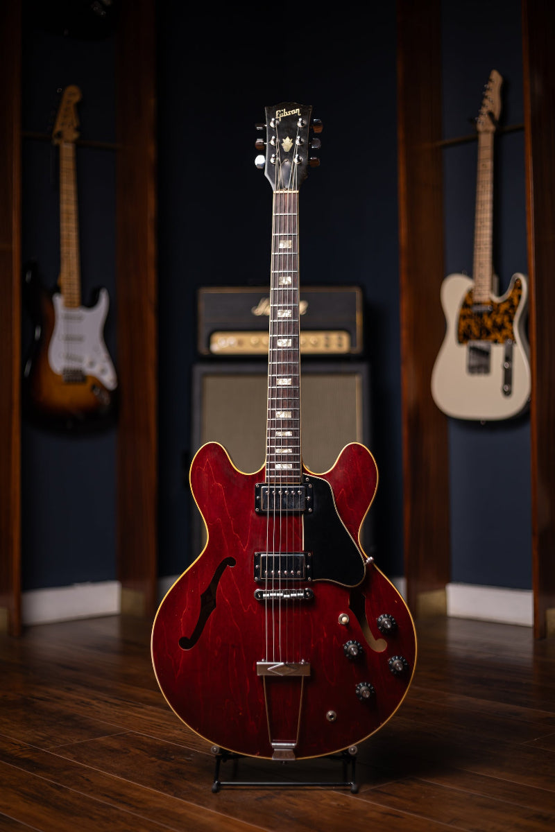 1971 Gibson ES-335TD Semi Hollow Electric Guitar - Cherry