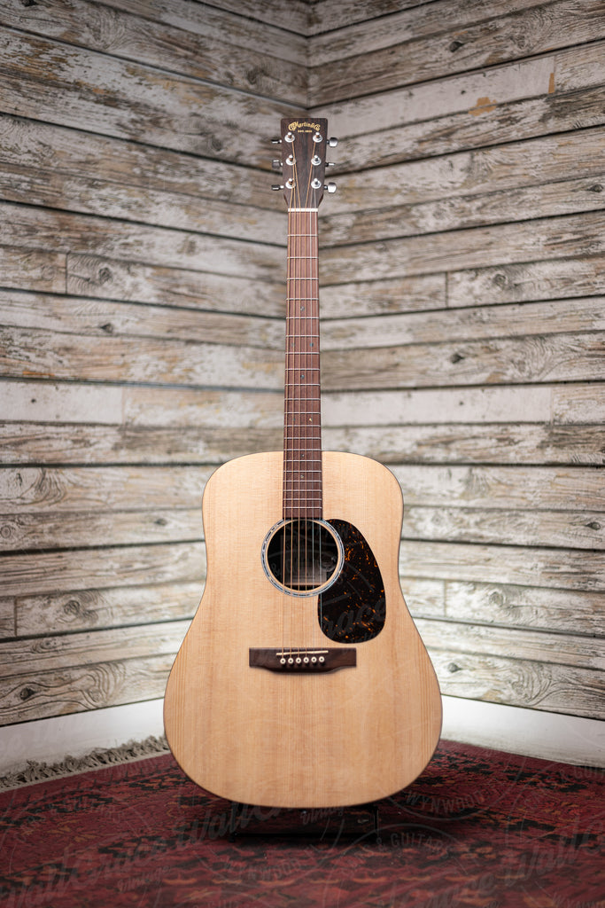 Martin D-X2E Dreadnought Acoustic-Electric Guitar - Natural w/ Brazilian Rosewood