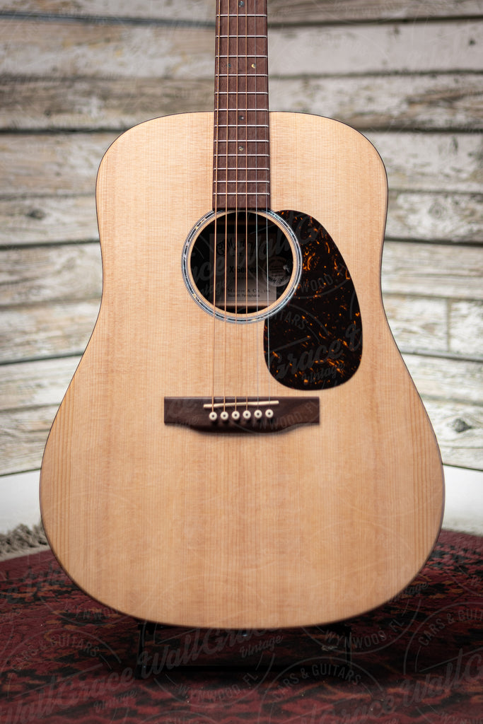 Martin D-X2E Dreadnought Acoustic-Electric Guitar - Natural w/ Brazilian Rosewood