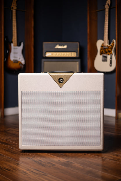 IN-STOCK! - Divided By 13 JTR 9/15 Combo Amp - Ivory Bronco