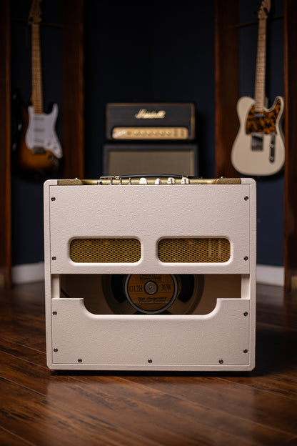 IN-STOCK! - Divided By 13 JTR 9/15 Combo Amp - Ivory Bronco